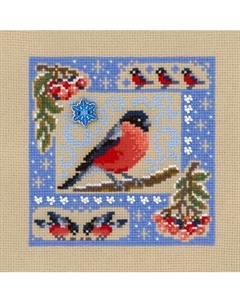 Набор для вышивания Мини-семплер. Зимняя композиция / НВ-946М М.п.студия