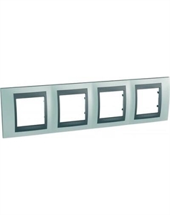 Рамка для выключателей и розеток Schneider Electric Unica MGU66.008.294 Schneider electric