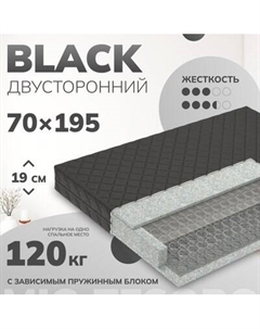 Матрас Mio Tesoro Black 1.306 70x195 Mio tesoro