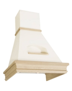 Вытяжка Бельведер Валенсия 90П-650-П3Д 943862 (топленое молоко/дуб неокрашенный) Elikor