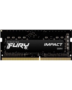 Оперативная память FURY Impact 16GB DDR4 SODIMM PC4-25600 KF432S20IB/16 Kingston