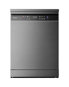 Посудомоечная машина DW 6039 Touch Dual Wash Inox Weissgauff