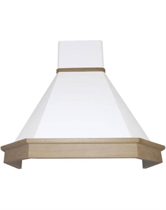 Вытяжка Камин Грань 90П-650-П3Л 840772 (бежевый/дуб неокрашенный) Elikor