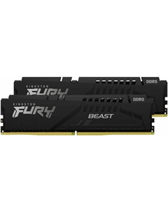 Оперативная память FURY Beast 2x8ГБ DDR5 5600МГц KF556C36BBEK2-16 Kingston