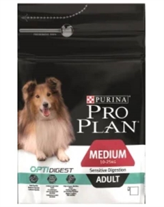 Корм для собак Adult Medium Sensitive Digestion 14 кг Pro plan