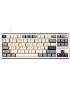 Клавиатура R87 Pro RGB Half Grey (RK Creamy) Royal kludge