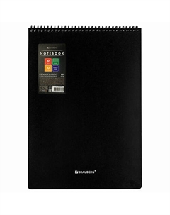 Блокнот А4 80 листов Metropolis Brauberg