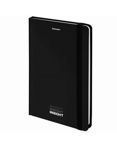 Блокнот с резинкой А5 Insight Brauberg