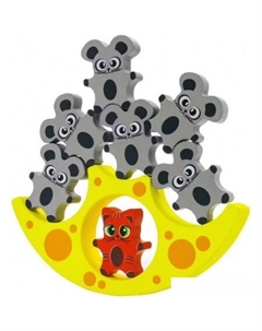 Развивающая игра Балансир. Кошки-мышки БЛ09 Alatoys