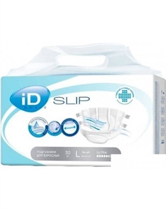 Подгузники для взрослых Slip Basic L (30 шт) Id