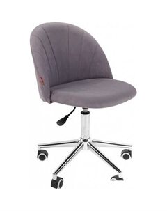 Офисное кресло Home 117 (ткань, Т-53 светло-серый) Chairman