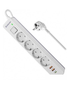 Сетевой фильтр DFS 143 (3 м) Defender