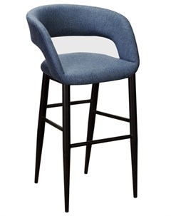 Барный стул walter сканди блю арт синий 55x98x56 см R-home