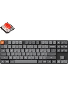 Клавиатура Keychron K1 Max White LED подсветка Gateron Red Switch / K1M-A1-RU