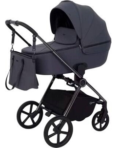 Детская универсальная коляска Rant Teo Black Chrome 2в1 / RA122