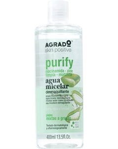 Мицеллярная вода Agrado Purify Micellar Water Make-Up Remove
