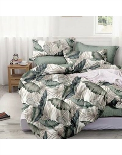 Комплект постельного белья Alleri Поплин Luxe 2сп с европростыней / П-370
