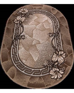 Ковер Белка Лайла Де Люкс Овал 15805_10822