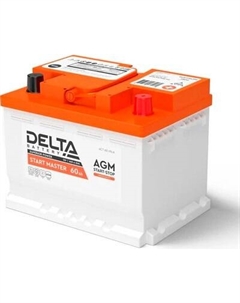 Автомобильный аккумулятор Battery AGM R+ Delta
