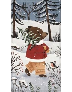 Полотенце Этель Forest bear 40x73 / 10646682