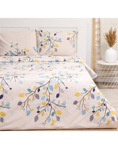 Комплект постельного белья Spring Евро / 10404364 Love life