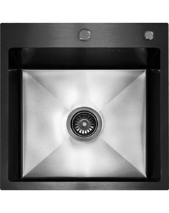 Мойка кухонная FS-5050B Nano Black Eco + 501F40-B Blantek