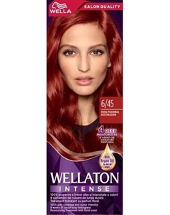 Крем-краска для волос Wellaton Intense Стойкая 6/45
