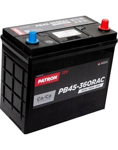 Автомобильный аккумулятор Patron Asia PB45-360RAC Патрон