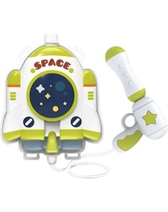 Бластер игрушечный PlayOkay Космический корабль с рюкзаком / P3064-1A Playokay