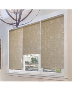 Рулонная штора Delfa Сантайм Металлик Принт СРШ-03Д 7593