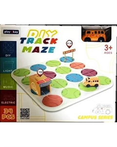 Развивающий игровой набор PlayOkay Авто-Лабиринт со светом и звуком Playokay