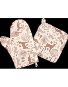 Набор прихваток Forest Dwellers / 9136416 Доляна