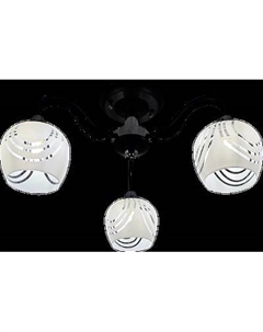 Потолочный светильник Mirastyle LS-1251/3C BK+CR