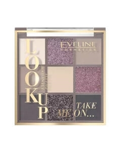 Палетка теней для век Look Up №1-9 Take Me On… Eveline cosmetics