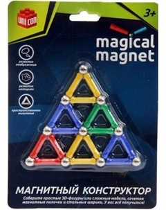 Конструктор магнитный Треугольник / 1633372 Unicon