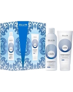 Набор косметики для волос Ollin Professional Двойное увлажнение Шампунь 250мл+Кондиционер 200мл Ollin professional