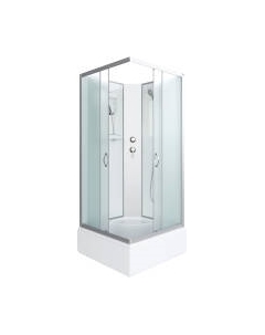 Душевая кабина Niagara NG-1108-14BK 90x90x200 с полкой