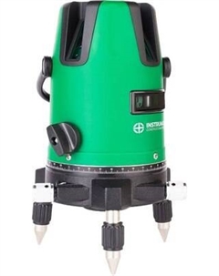 Лазерный уровень Constructor 4D Green + штатив телескопический / IM0140_K Instrumax