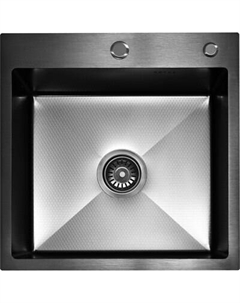 Мойка кухонная FS-5050HN Honeycomb Nano Black Eco + 501F40-B Blantek