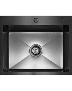 Мойка кухонная LS-5848HN Honeycomb Nano Black + 500B40B Blantek