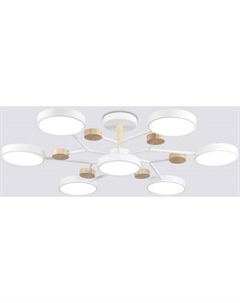 Люстра Ambrella FL4864/7 WH/WD
