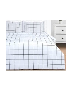 Комплект постельного белья Этель Клетка / 9355719