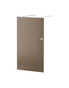 Душевая стенка LIBERTA-L-2-80-120-BR-Cr Cezares