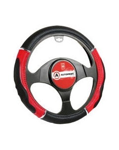 Оплетка на руль GL-1020 BK/RD Autoprofi