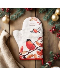 Рукавица-прихватка Winter season / 10366968 Этель