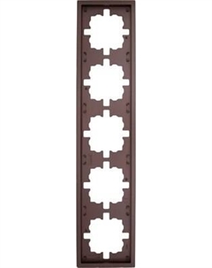 Рамка для выключателей и розеток Lezard Zima 704-7300-150