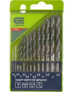 Набор сверл СибрТех 72346 Сибртех