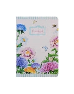 Записная книжка Aquarelle. Цветы / КЗАК6802926 Канц-эксмо
