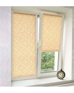 Рулонная штора Delfa Сантайм Жаккард Версаль СРШ-03Д 8702