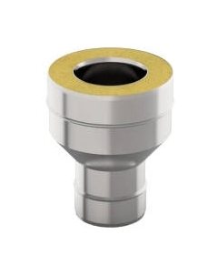 Переходник для дымохода UMKPRO Т/П-М 120х200 AISI 439/439 1мм/0.5мм тип-2 Umkpro